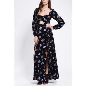 Reformation Exclusive Collection Cutout Maxi Dress